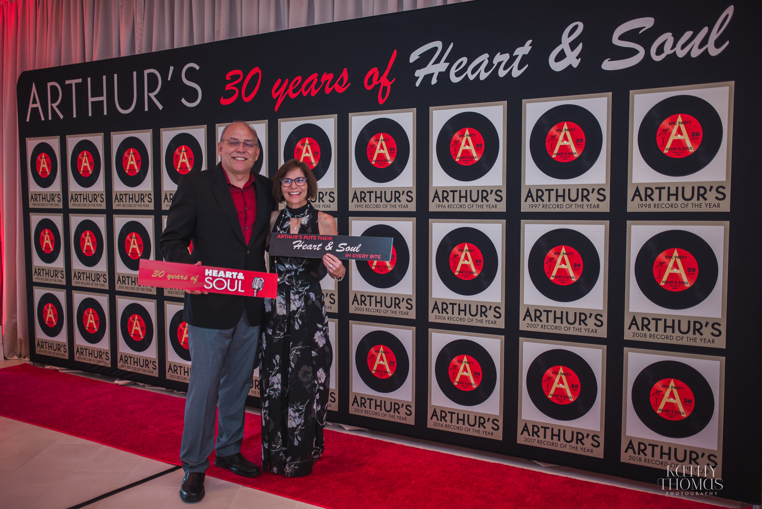 Arthur's Catering | Heart & Soul | Custom Step & Repeat | Motown Party | Orlando Event Planner