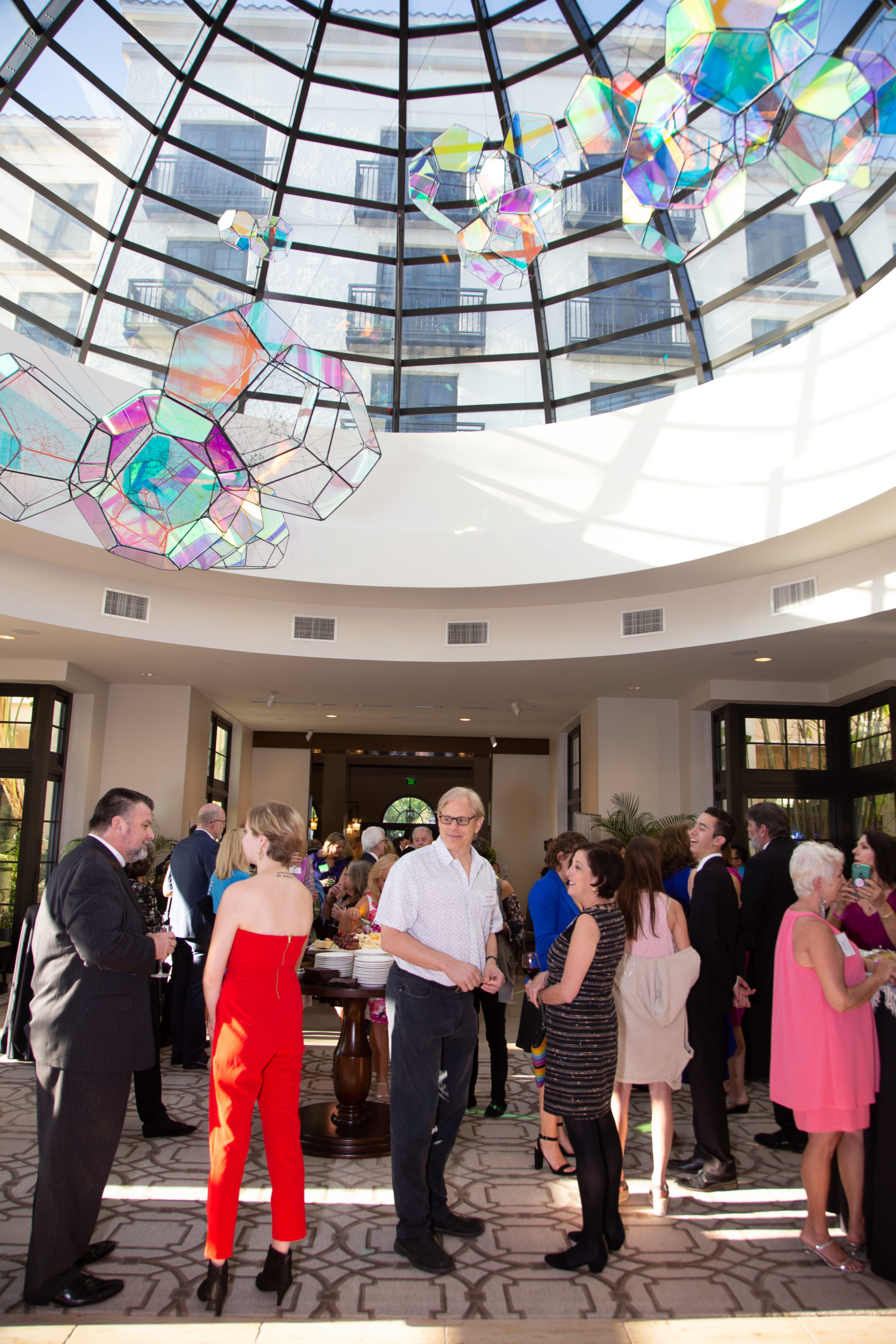 Fundraiser at the conservatory at Alfond Inn