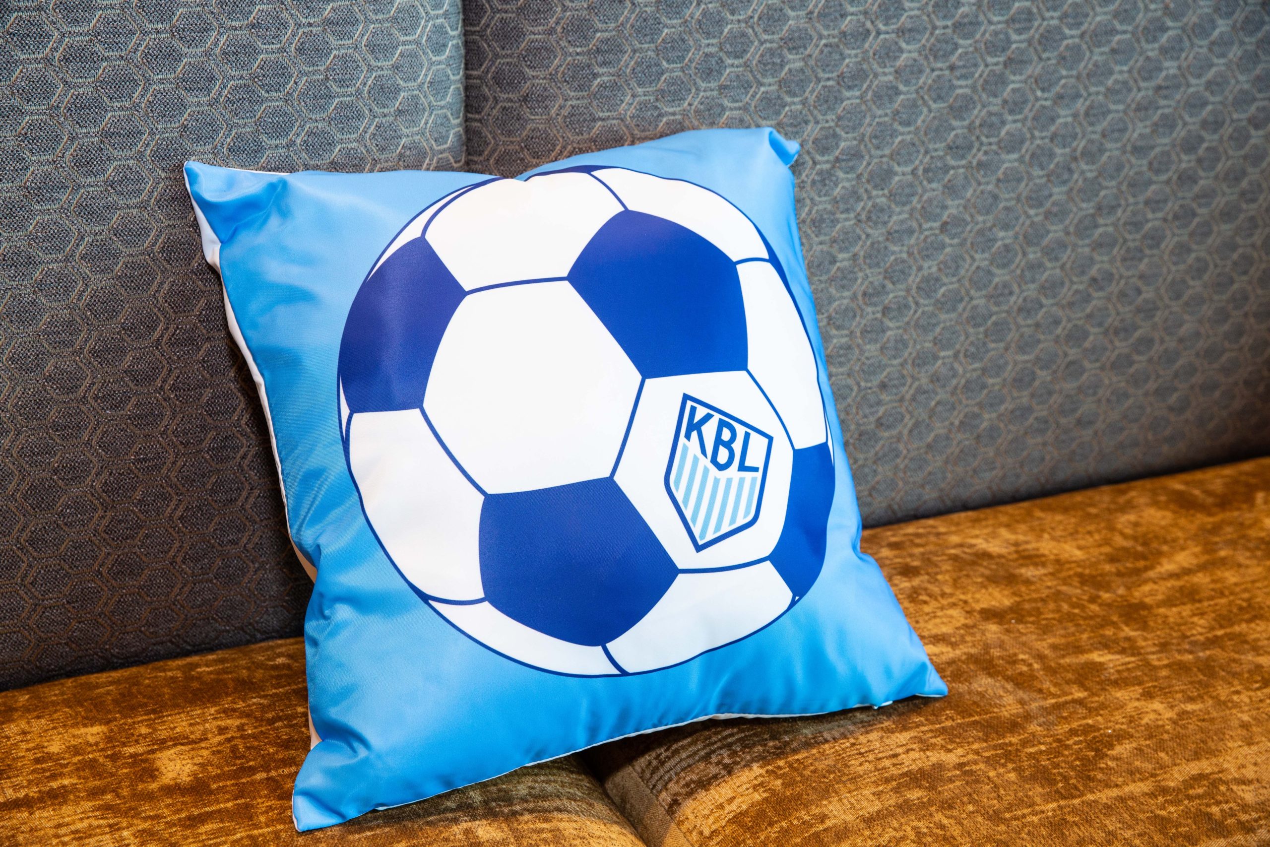 Custom Pillows | Custom Logo | Soccer Pillows | Soccer Mitzvah | Mitzvah Planner