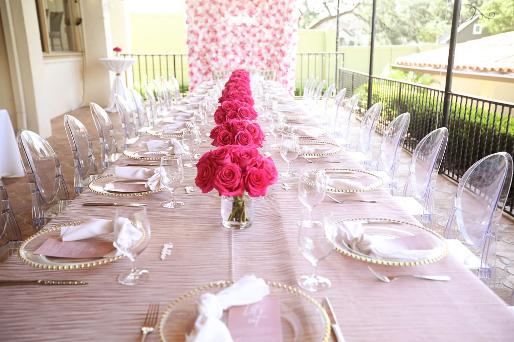 Winter Park Racquet Club | Baby Girl Baby Shower | Pink Accents | Orlando Event Planner